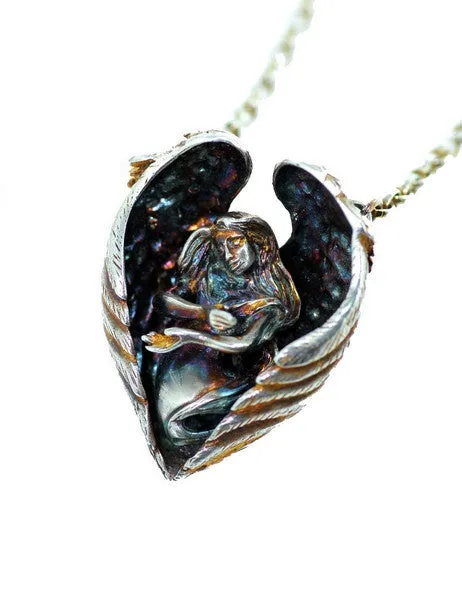 Guardian Angel Loving Wings Pendant