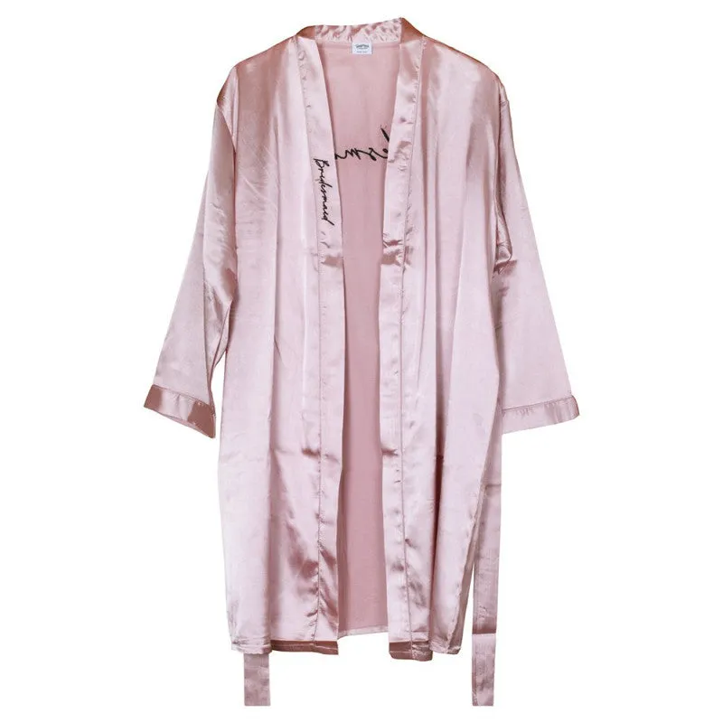 Hen Party Bridesmaid Dressing Gown