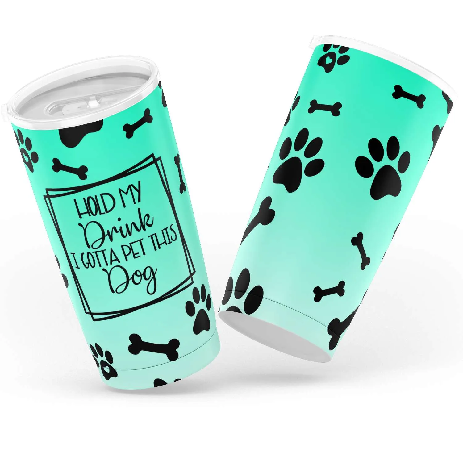 Hold My Drink I Gotta Pet This Dog Tumbler