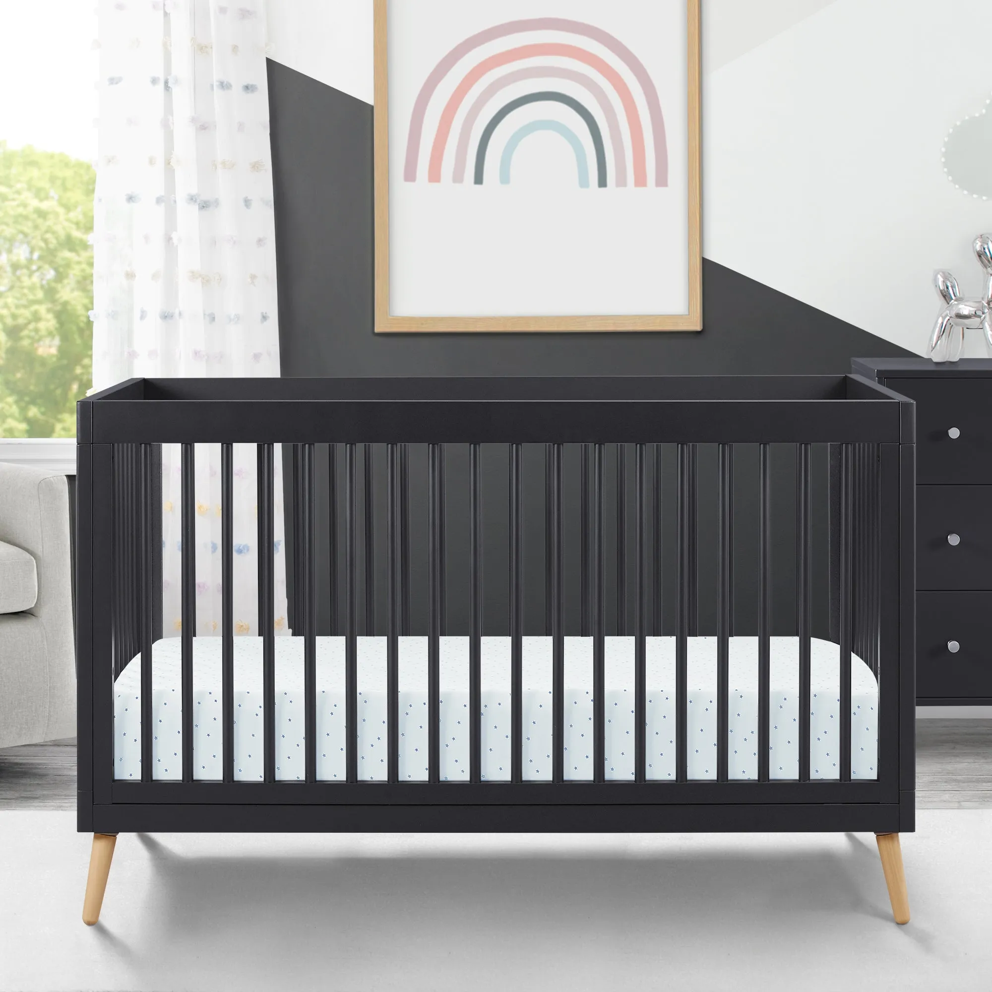 Jordan 4-in-1 Convertible Crib