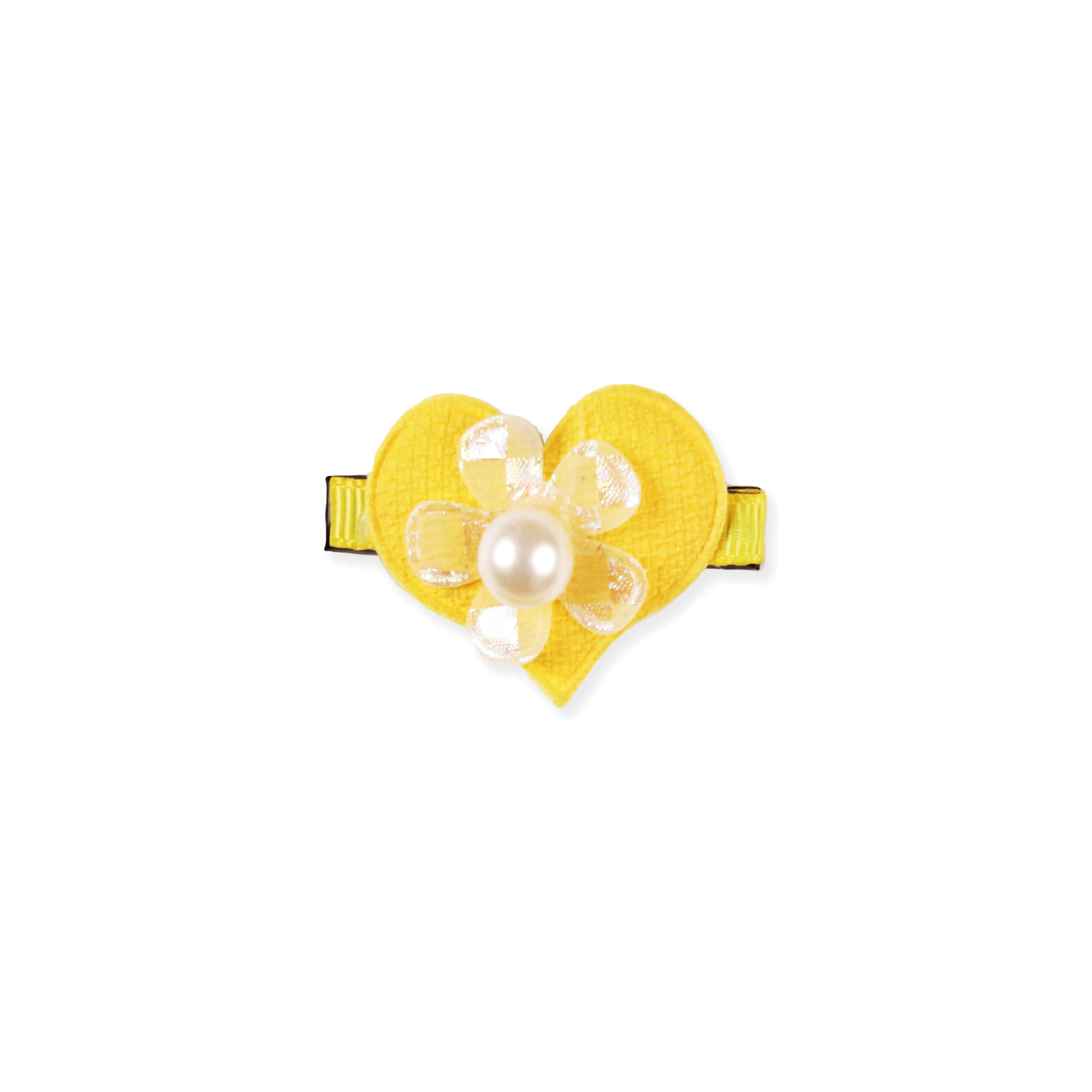 Kicks & Crawl - Banana Bows Hairclips -Pack of 4