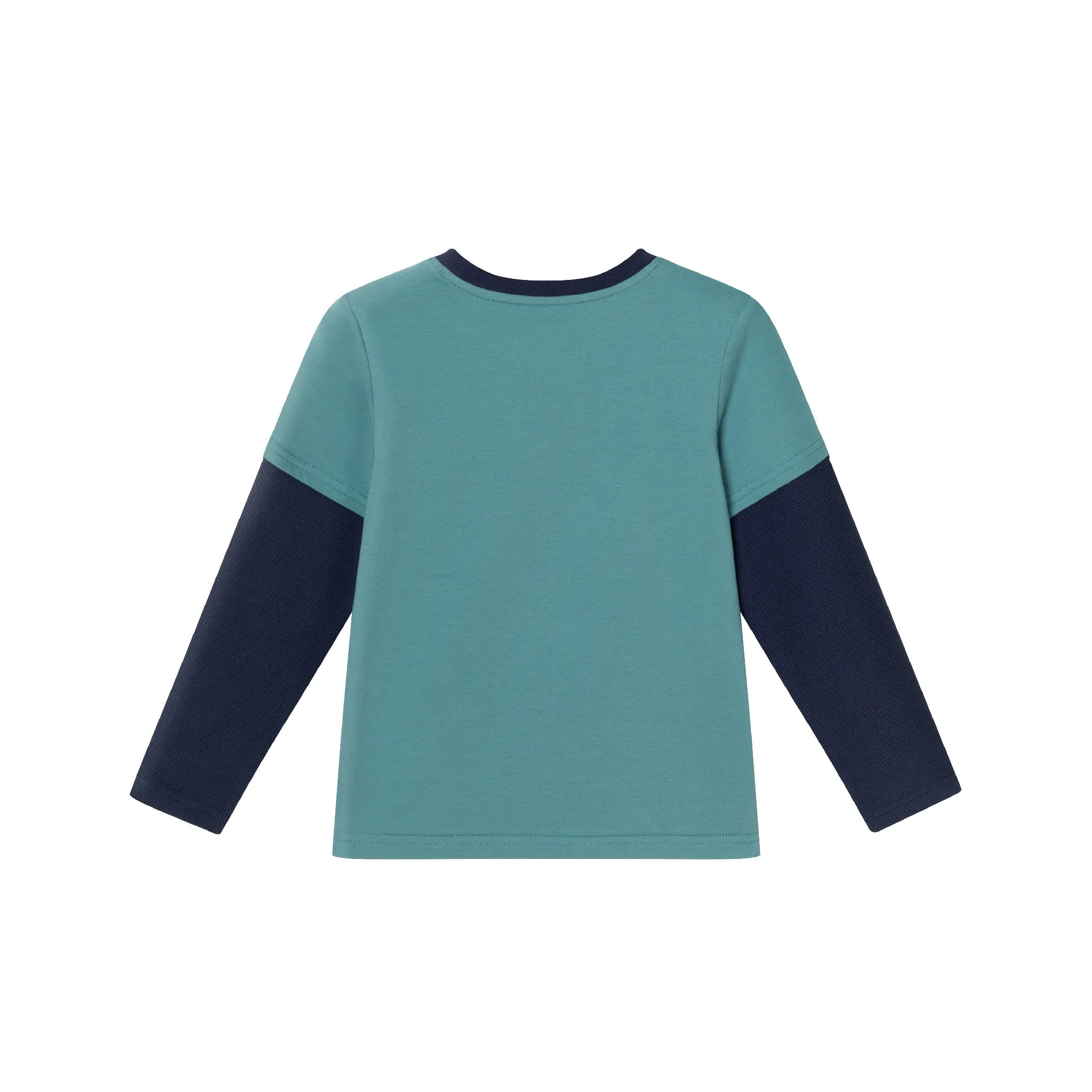Kids Blue/Navy Jersey Twofer Graphic Tee | Sports Fan