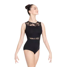 Lace Inset Leotard