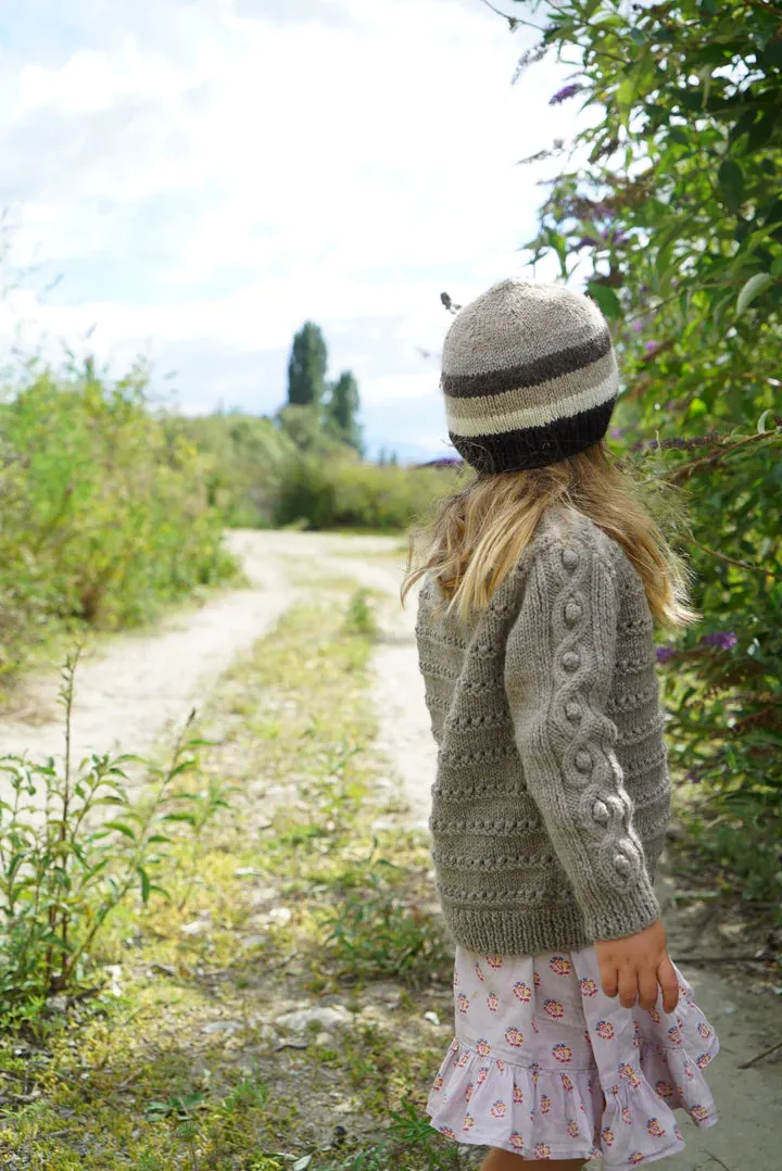 Little Cupcakes McKenna Cardi & Hat Lf38 1-10 years Knitting Pattern