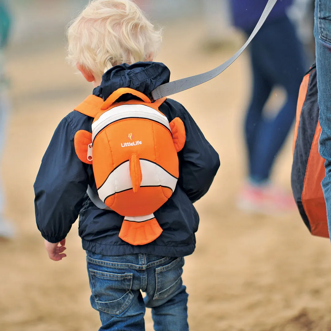 Littlelife Clownfish Toddler Backpack With Safety Rein