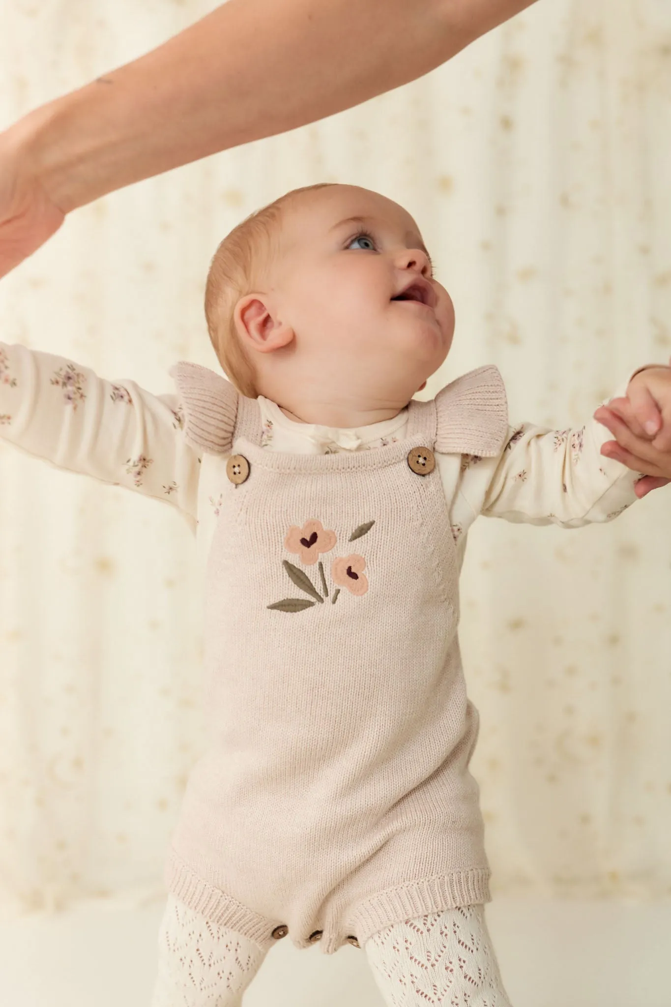 Lulu Romper - Rosewater Petite Goldie