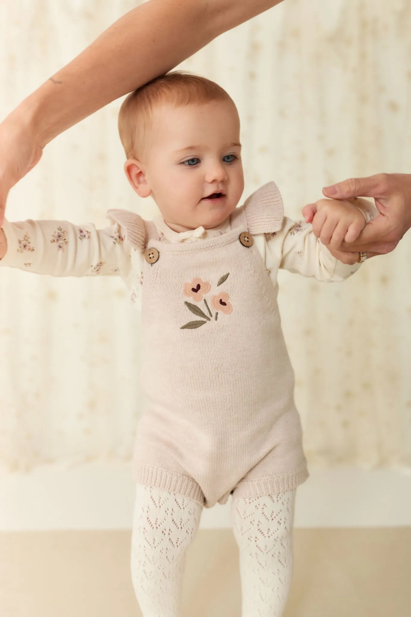 Lulu Romper - Rosewater Petite Goldie