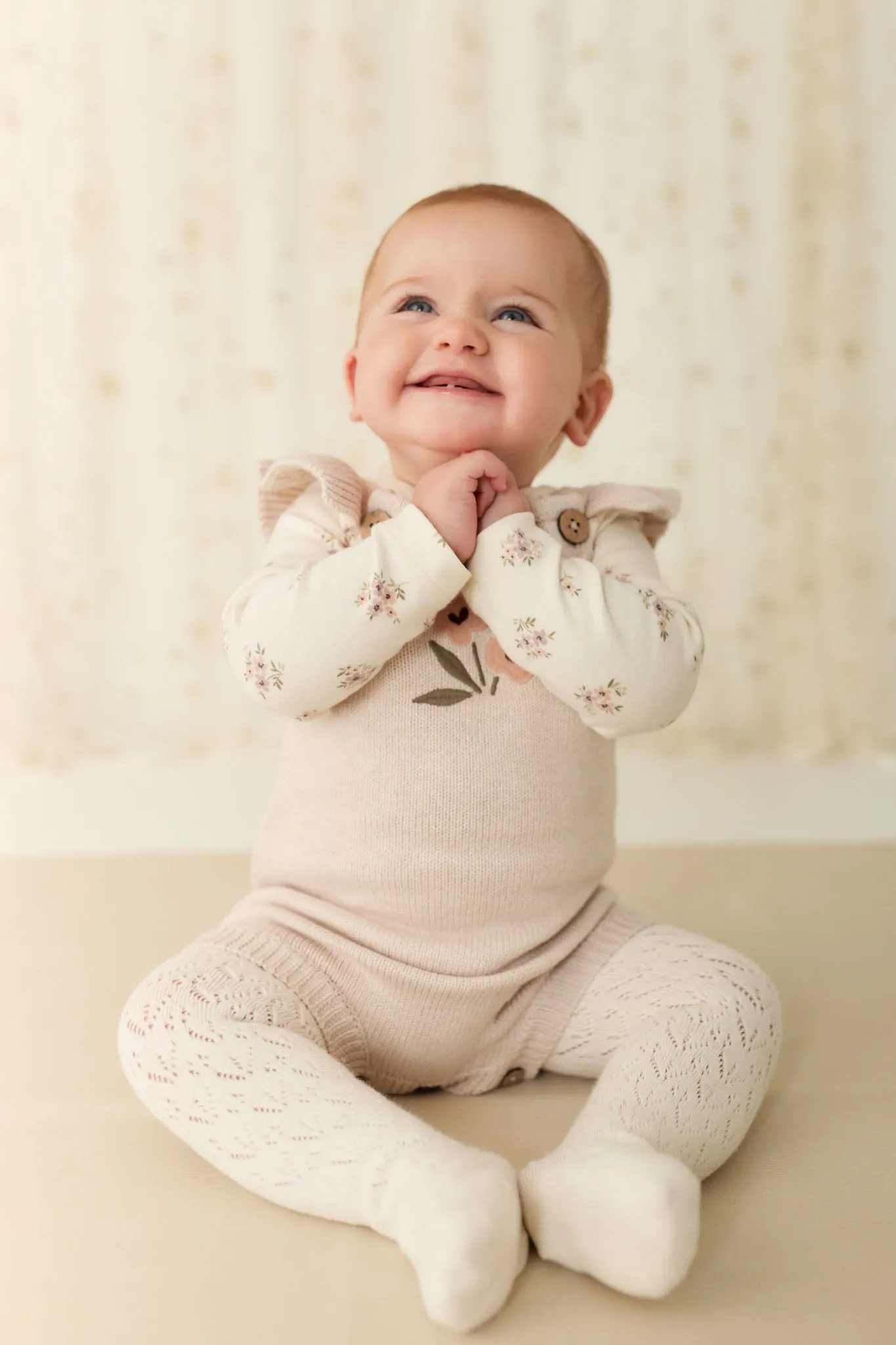 Lulu Romper - Rosewater Petite Goldie