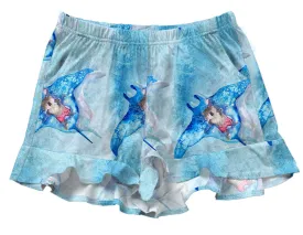 Manta Ray Koala Frill Shorts