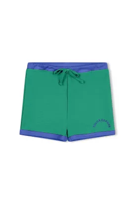 Mini Rib Logo Surf Short - Emerald