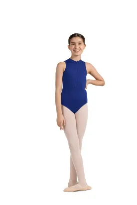 Mirella: Zip Front Tank Leotard - Child/Teen