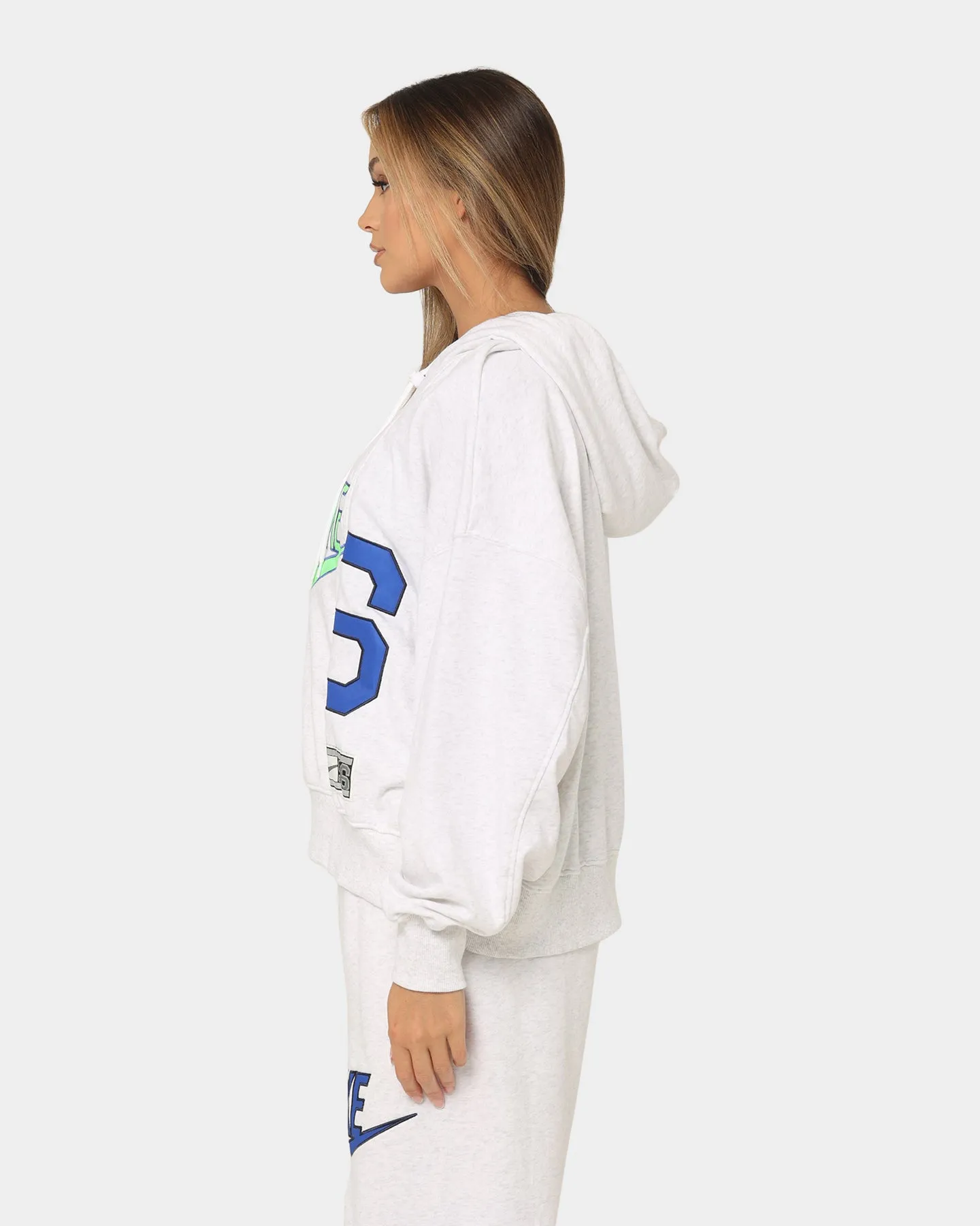Nike Women's Nike Sportswear Circa 96 Fleece Hoodie Birch Heather