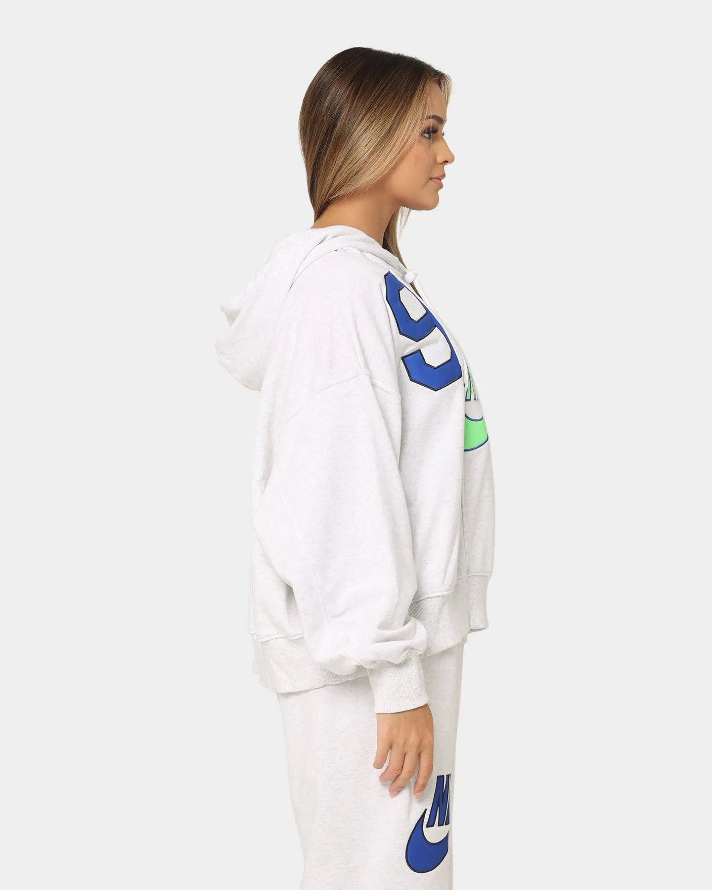 Nike Women's Nike Sportswear Circa 96 Fleece Hoodie Birch Heather