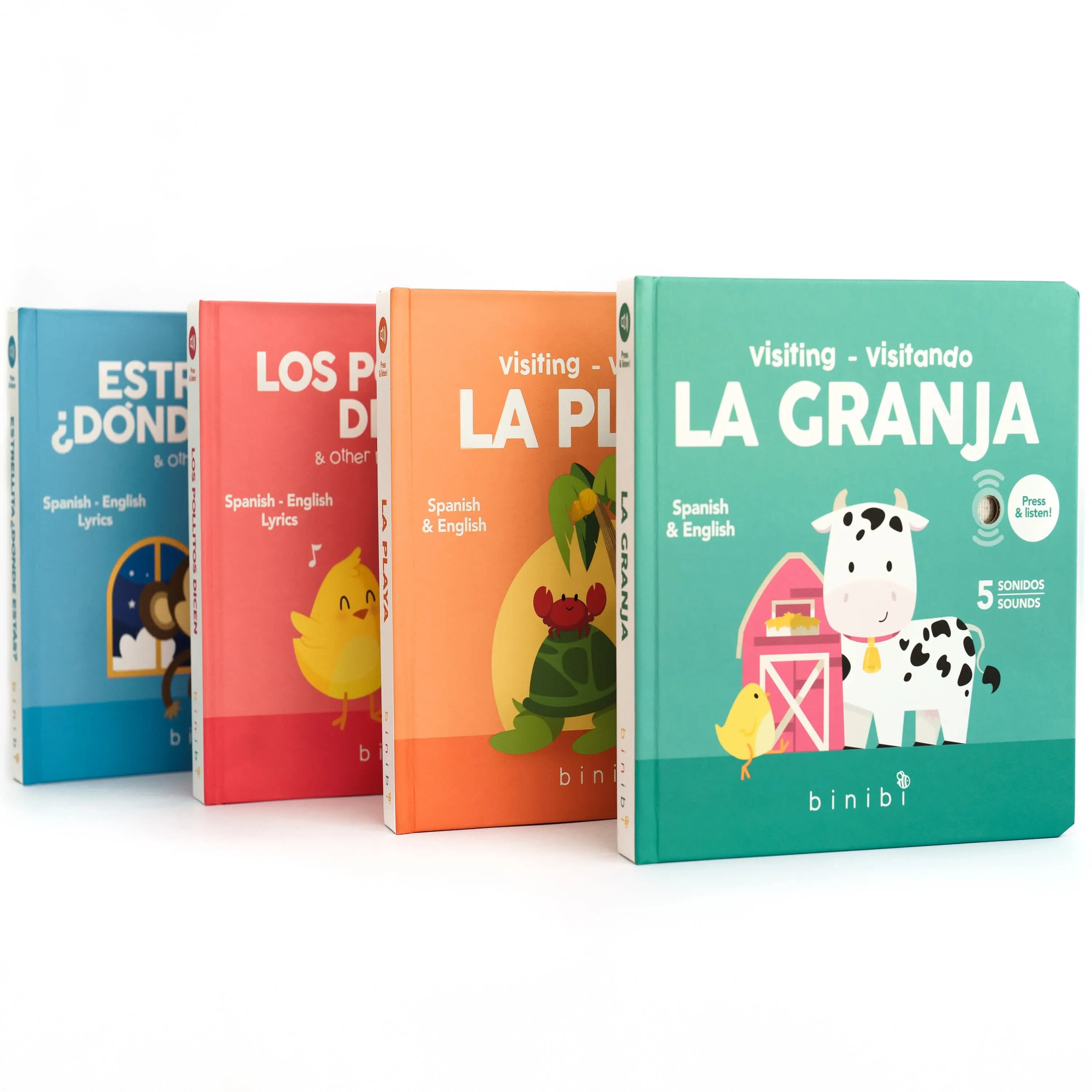 "Visiting - Visitando La Granja" Bilingual Sound Book