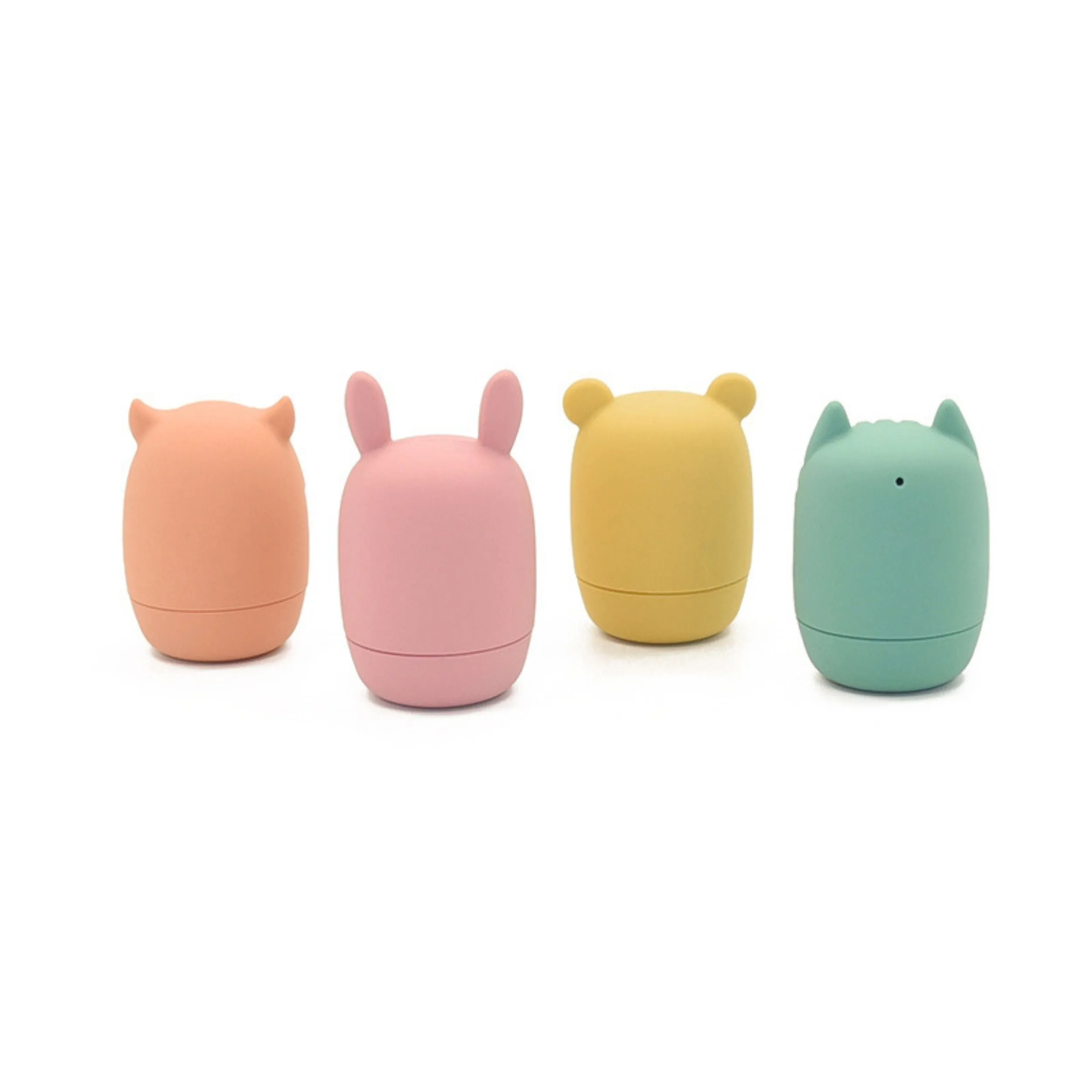 Silisqueeze | Silicone Bath Toy Set | 4pc