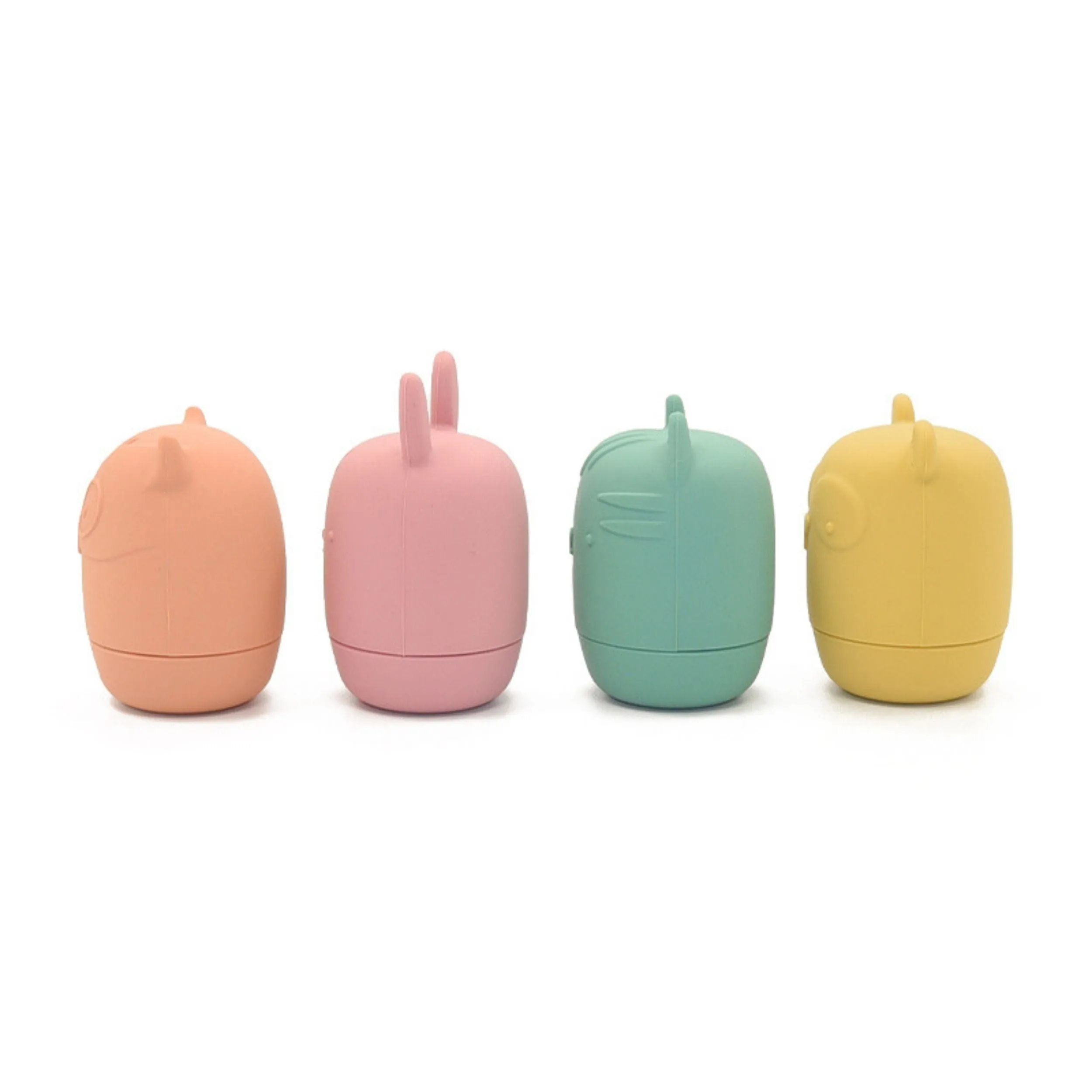 Silisqueeze | Silicone Bath Toy Set | 4pc