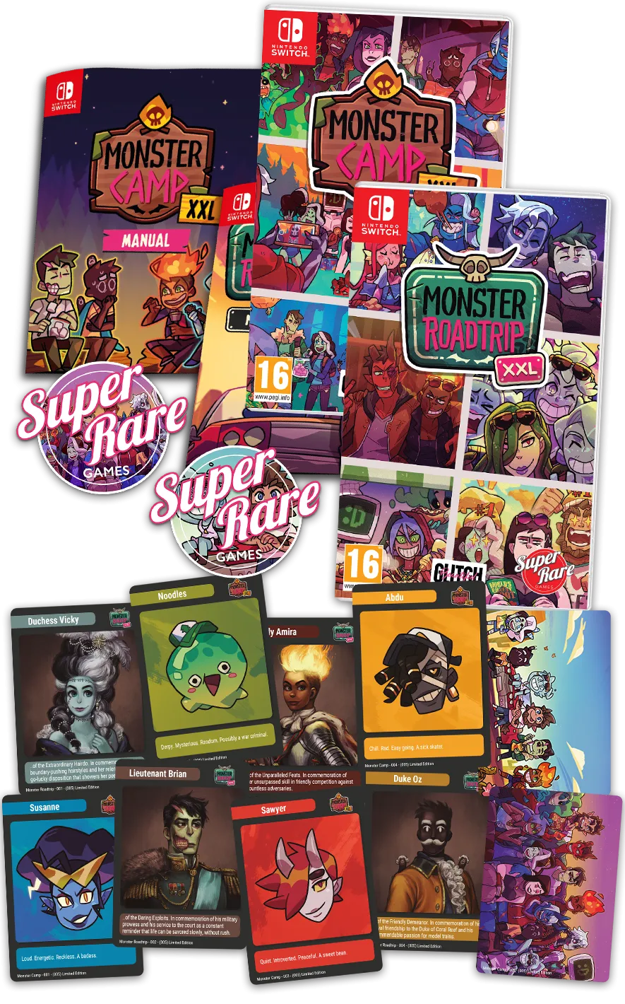 SRG# 107/108: Monster Camp and Monster Roadtrip Double Pack