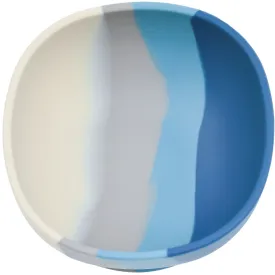 Suction Silicone Bowl | Color Splash Collection - Desert Teal Ombre