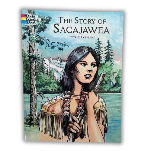 The Story of Sacajawea Coloring Book