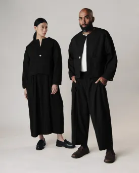 Unisex: The Cropped Jacket (Black)