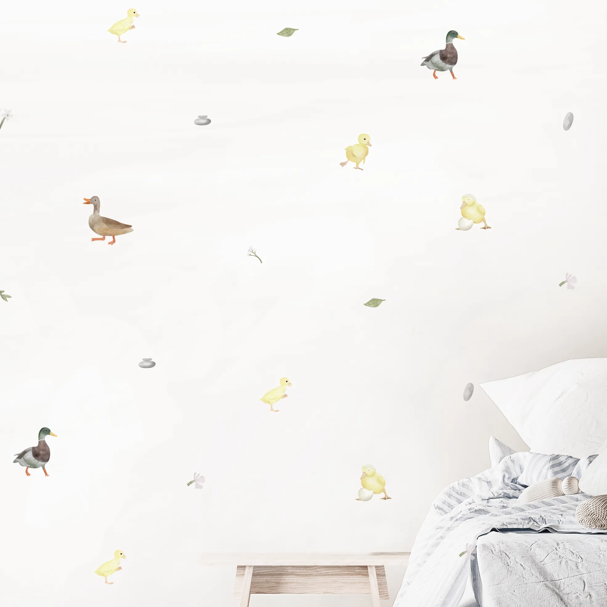 Waddle Waddle Fabric Decal