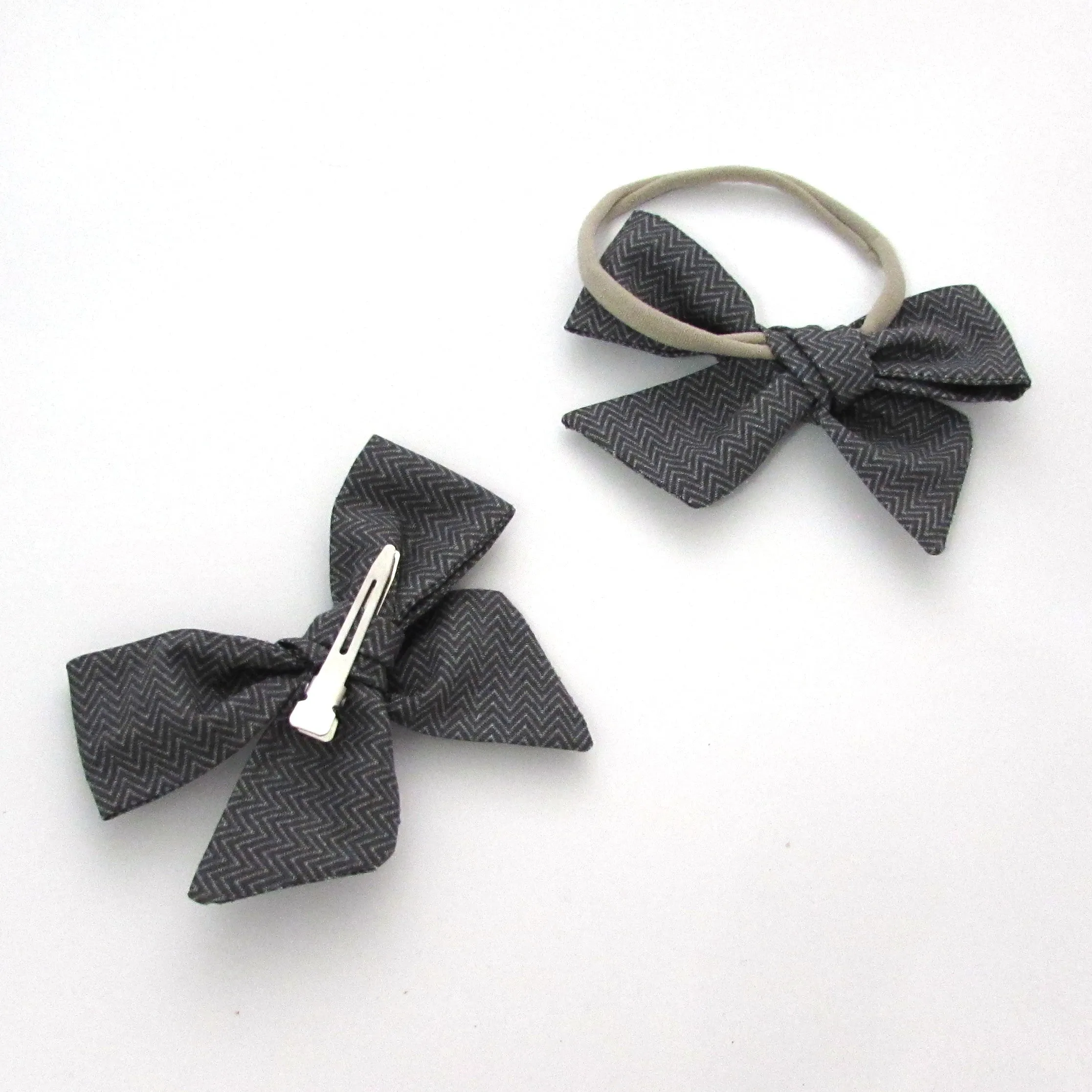 Winter Woods Hair Bow