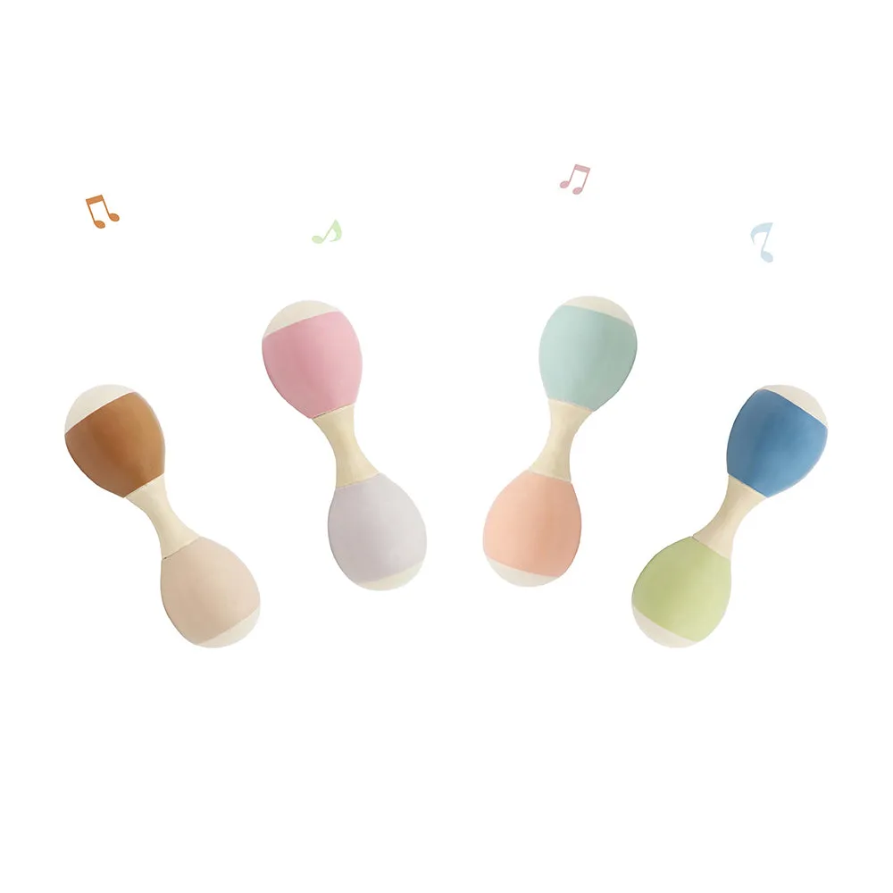Wooden Maracas Rattle