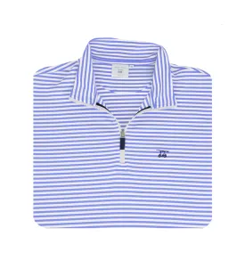 Youth Dogwood Quarter Zip - Lavender/White